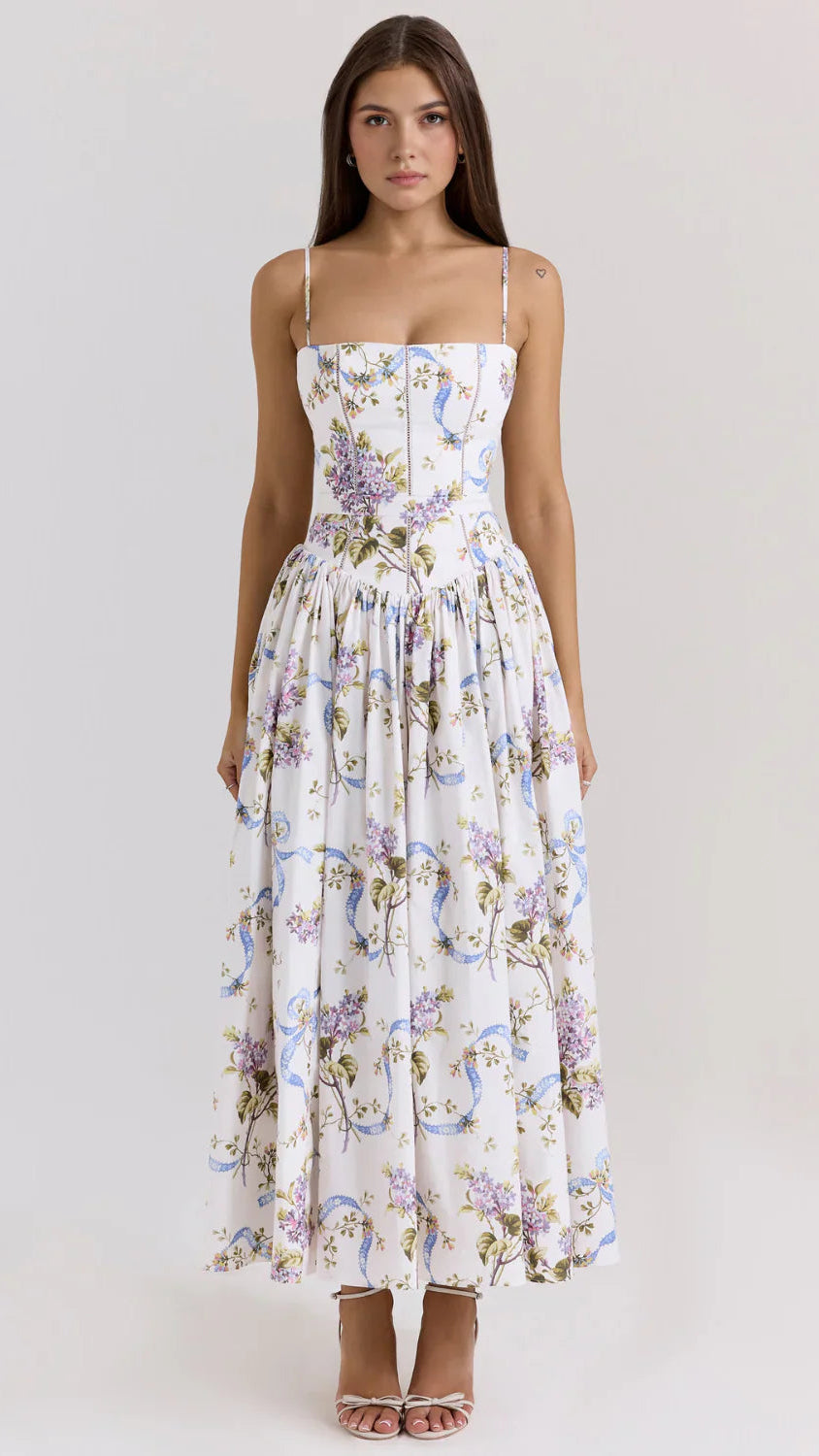 Maxikleid Blumenstrauß