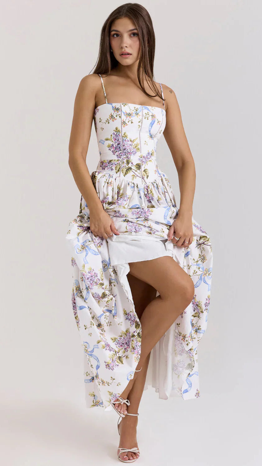 Maxikleid Blumenstrauß