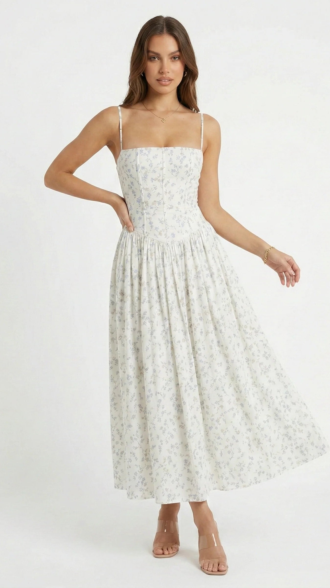 Maxikleid Blumenstrauß