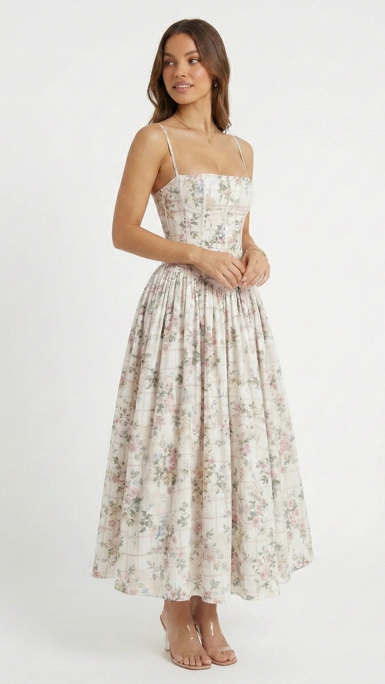 Maxikleid Blumenstrauß