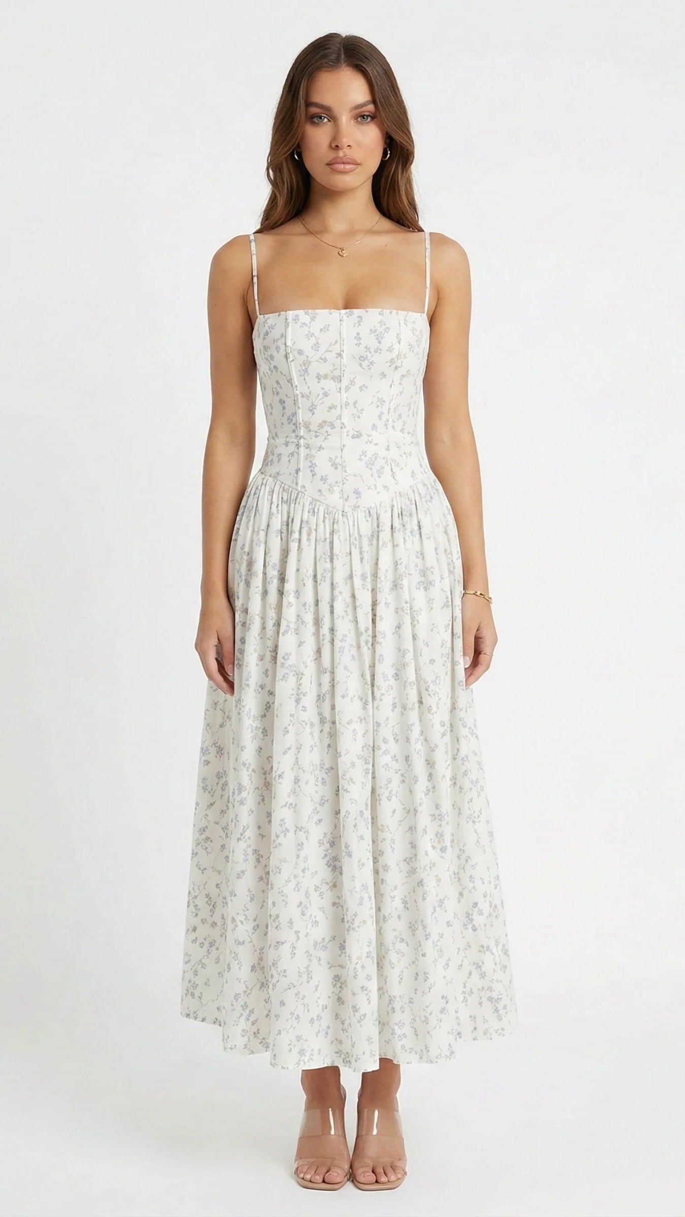 Maxikleid Blumenstrauß