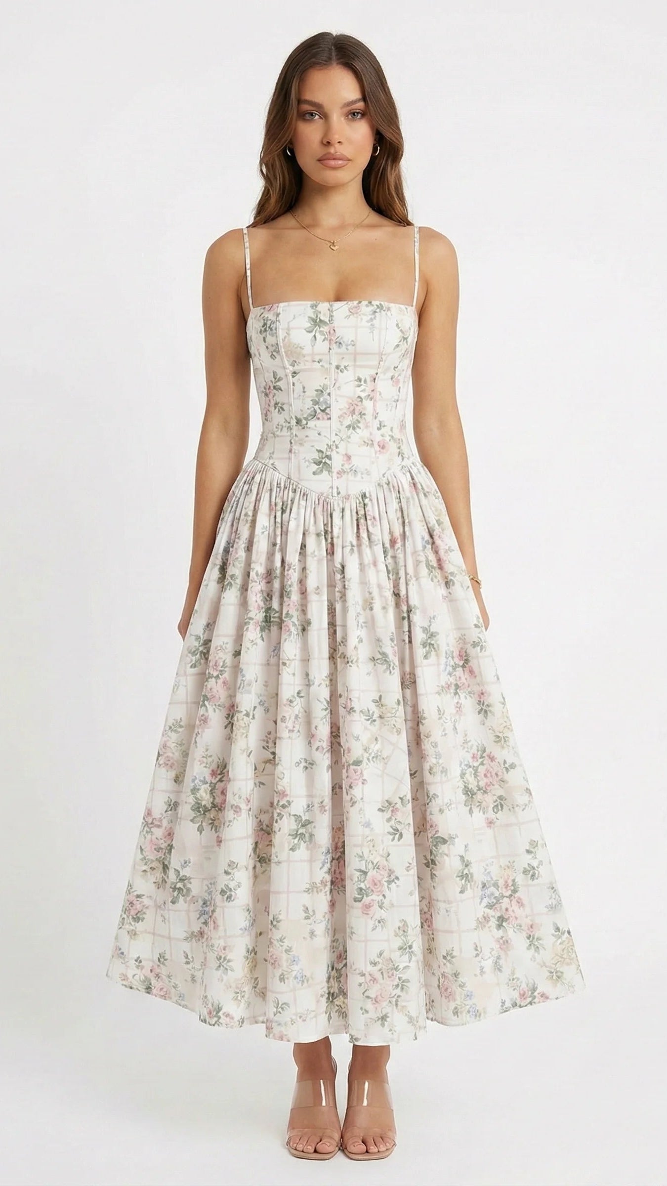 Maxikleid Blumenstrauß