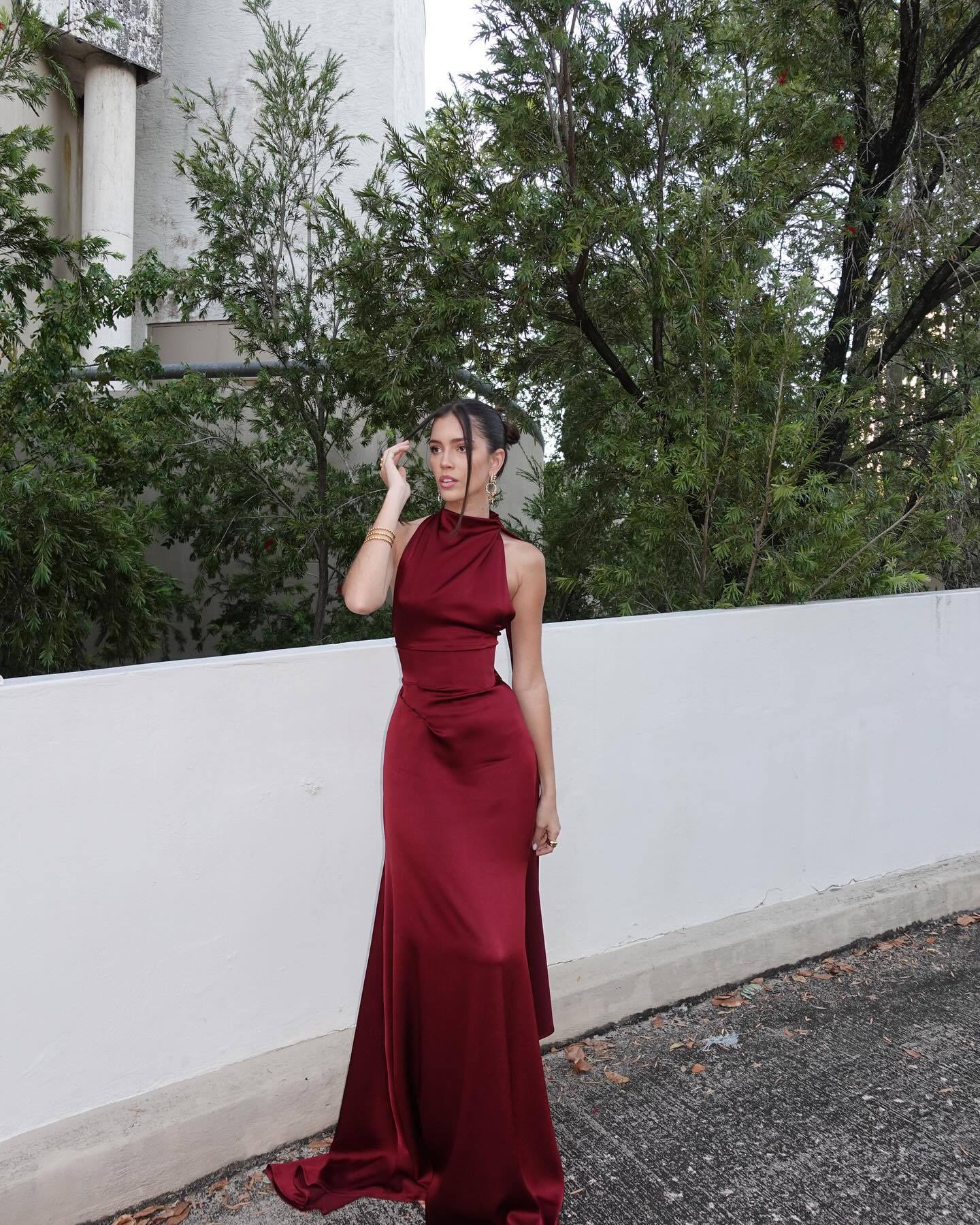 Maxikleid Elara Satin