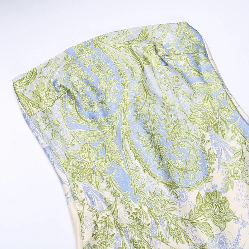 Midikleid Amara mit Raffungen
