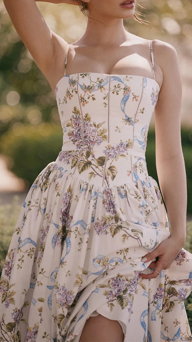 Maxikleid Blumenstrauß