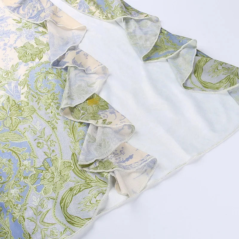 Midikleid Amara mit Raffungen