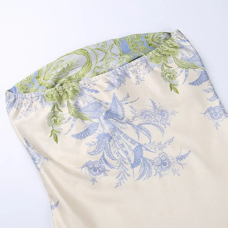 Midikleid Amara mit Raffungen