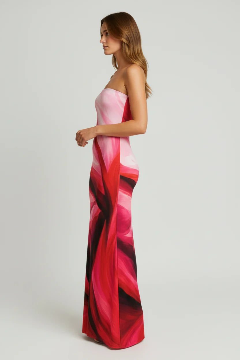 Midikleid Belmira – Figurbetont