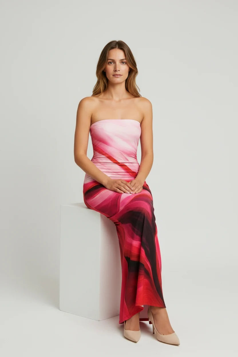 Midikleid Belmira – Figurbetont