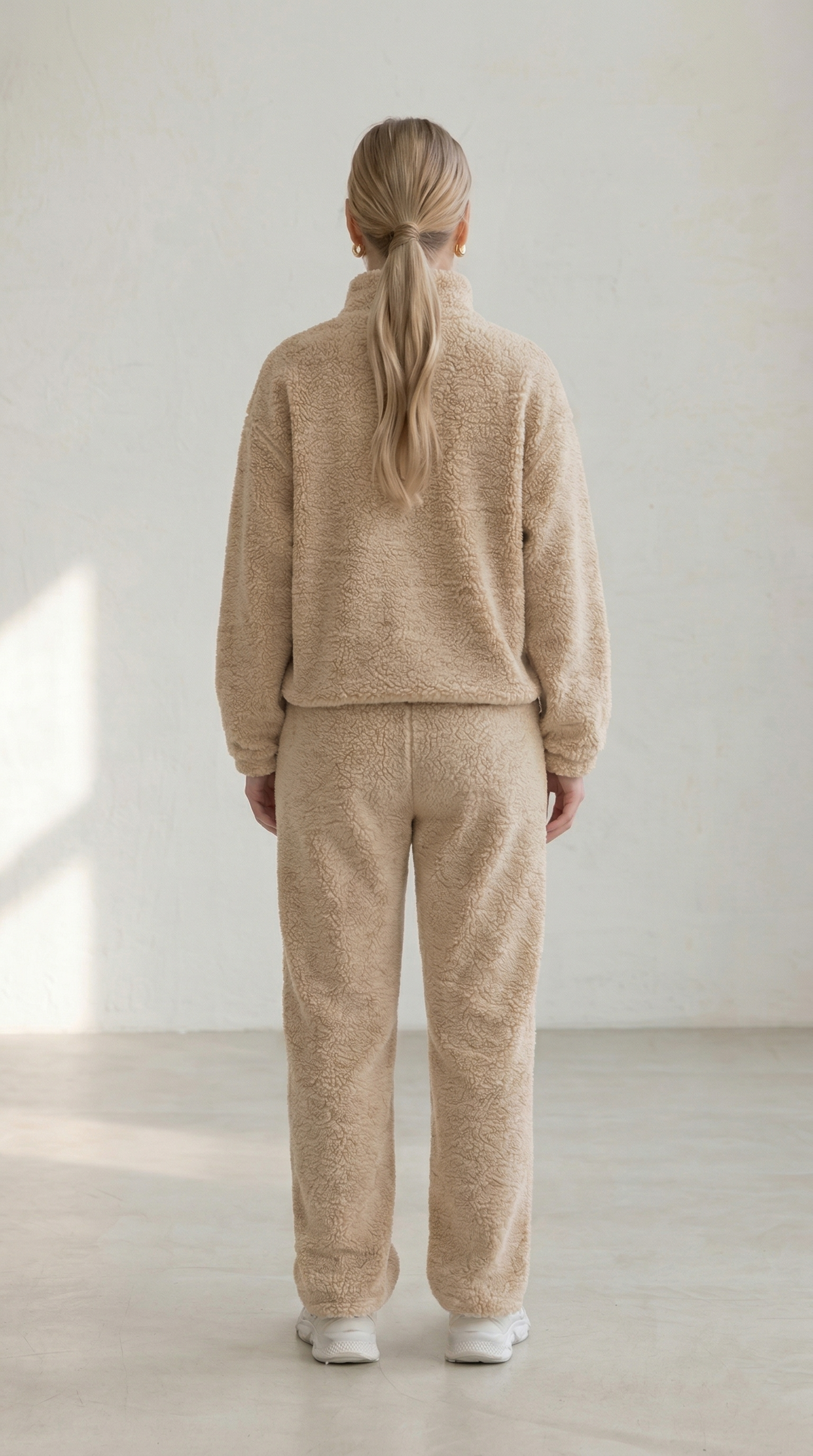 Zweiteiliges Set Nora aus Teddy-Stoff