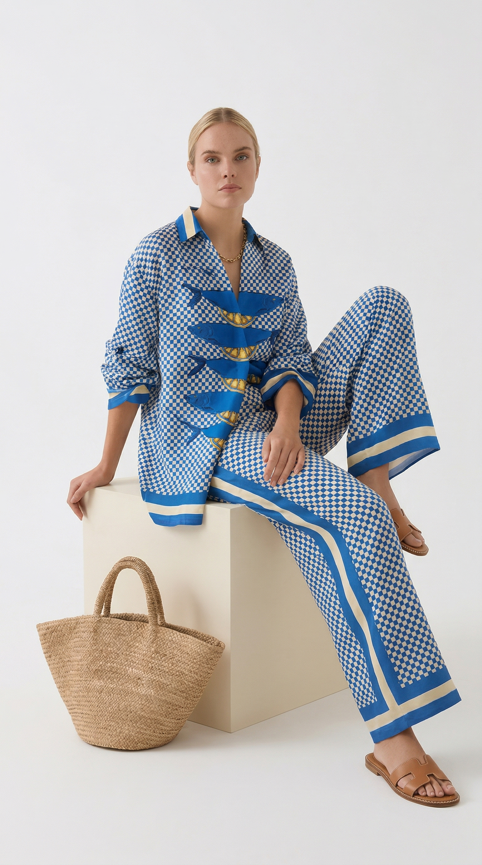 Zweiteiliges Set Ibiza Print