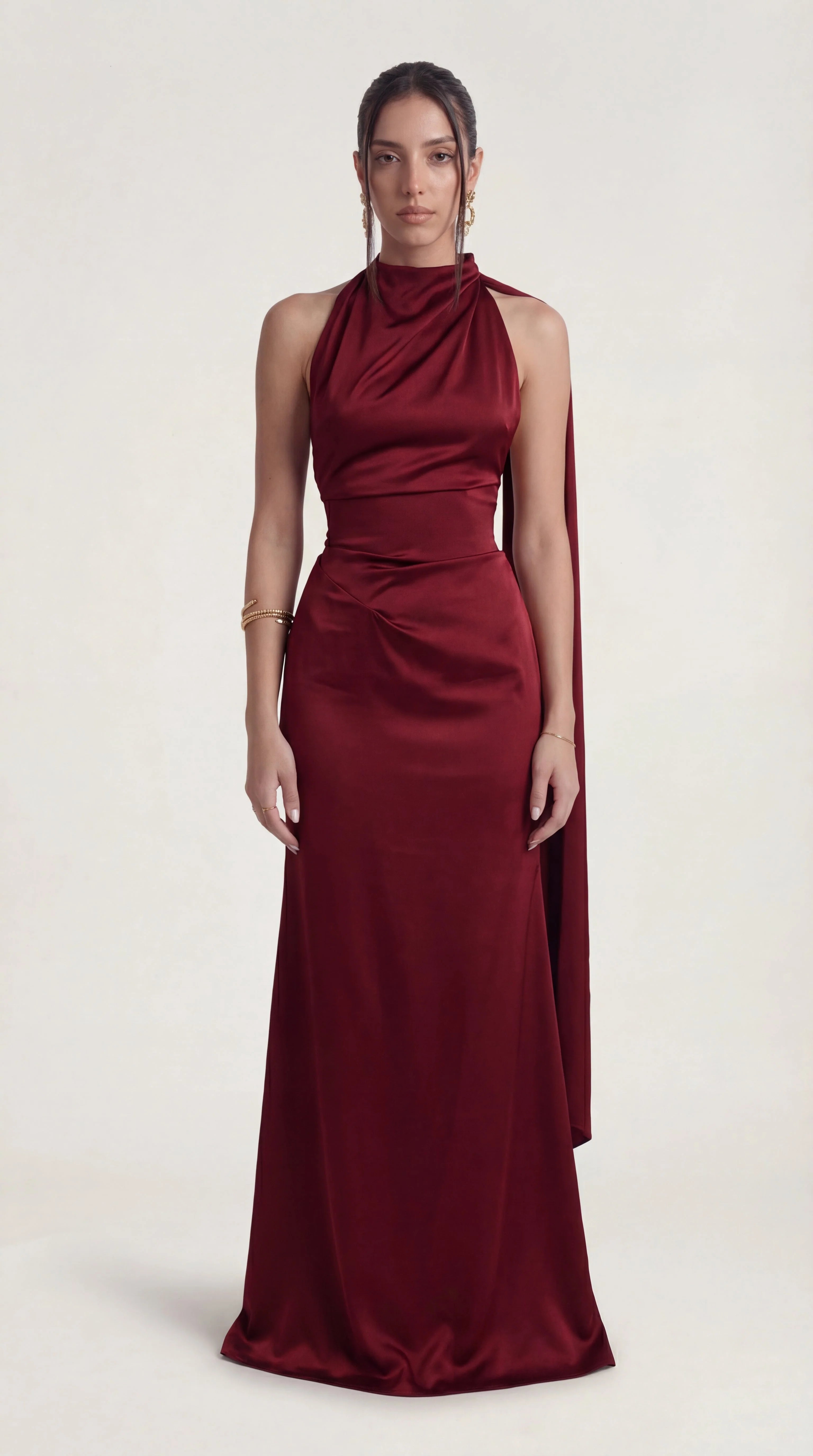 Maxikleid Elara Satin
