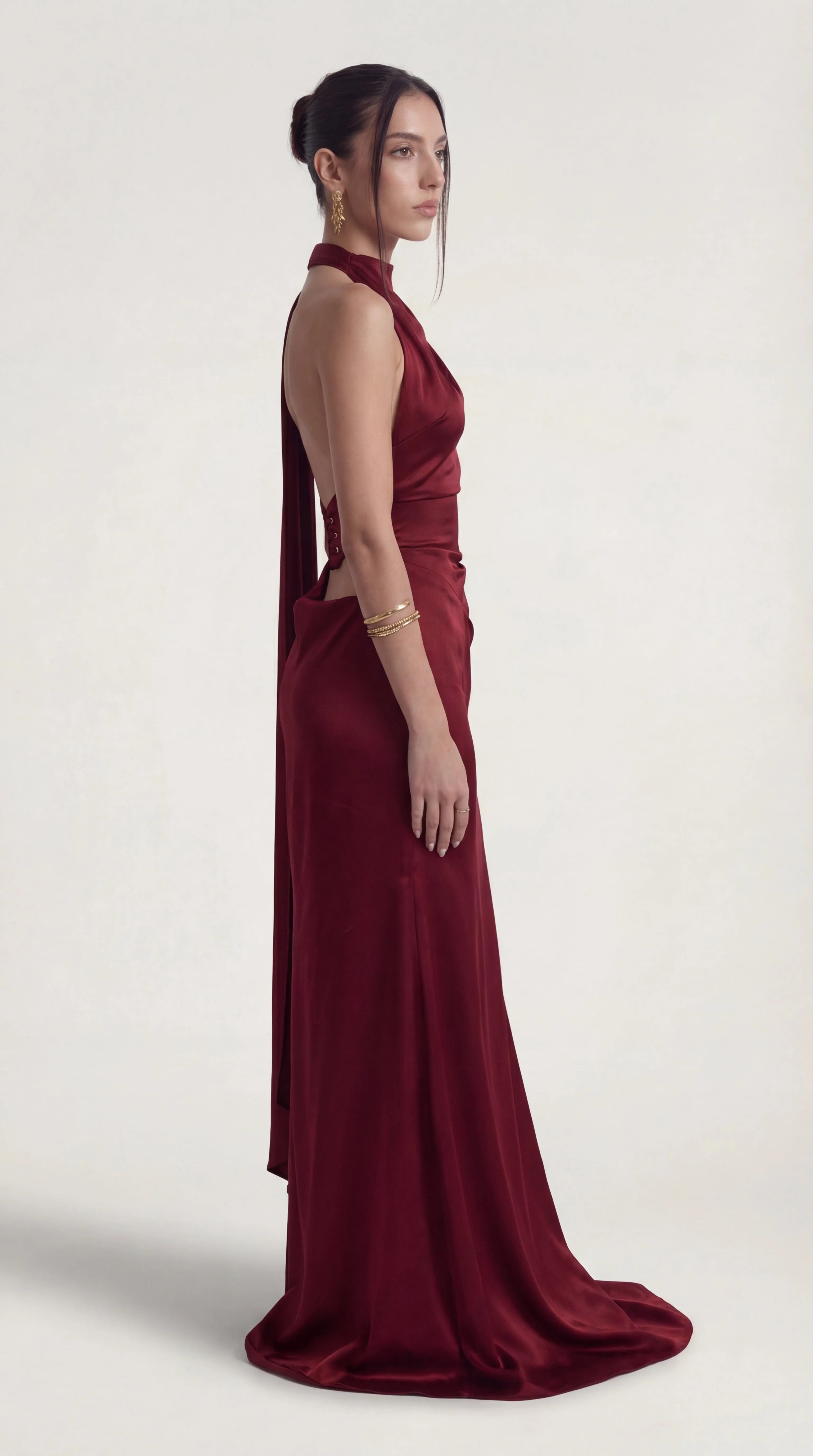 Maxikleid Elara Satin