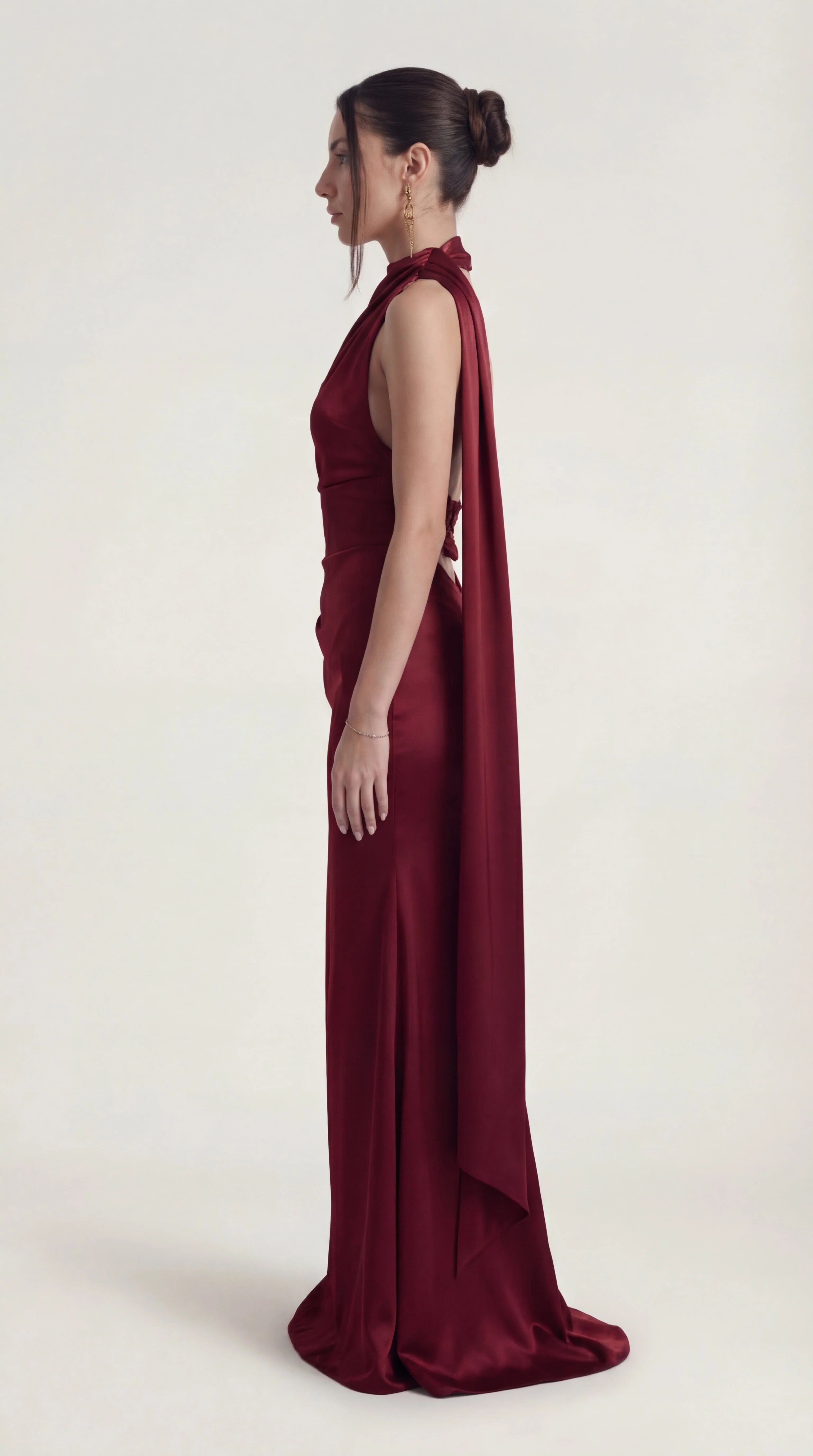 Maxikleid Elara Satin
