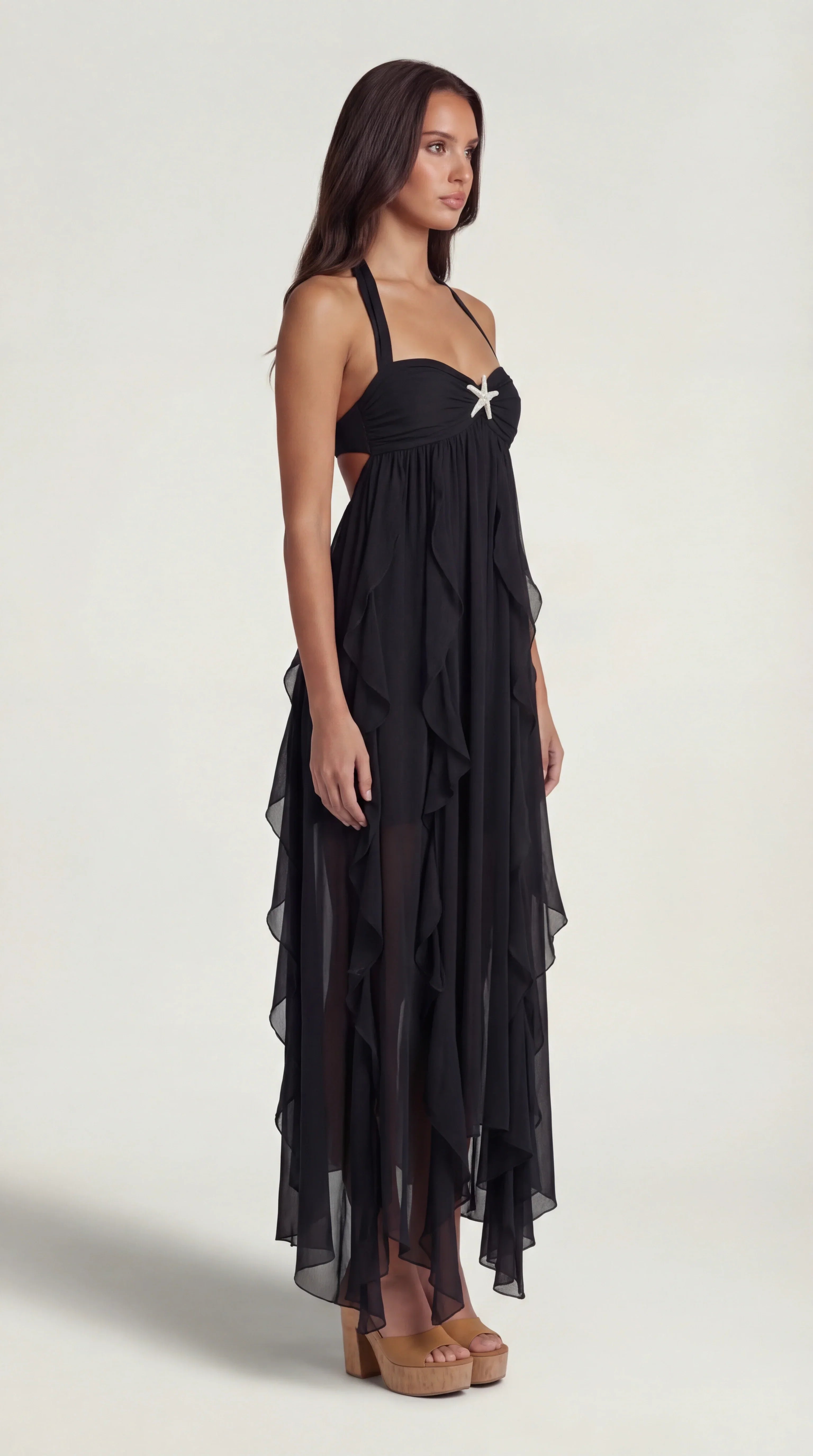 Maxikleid Meredith im Wickeldesign