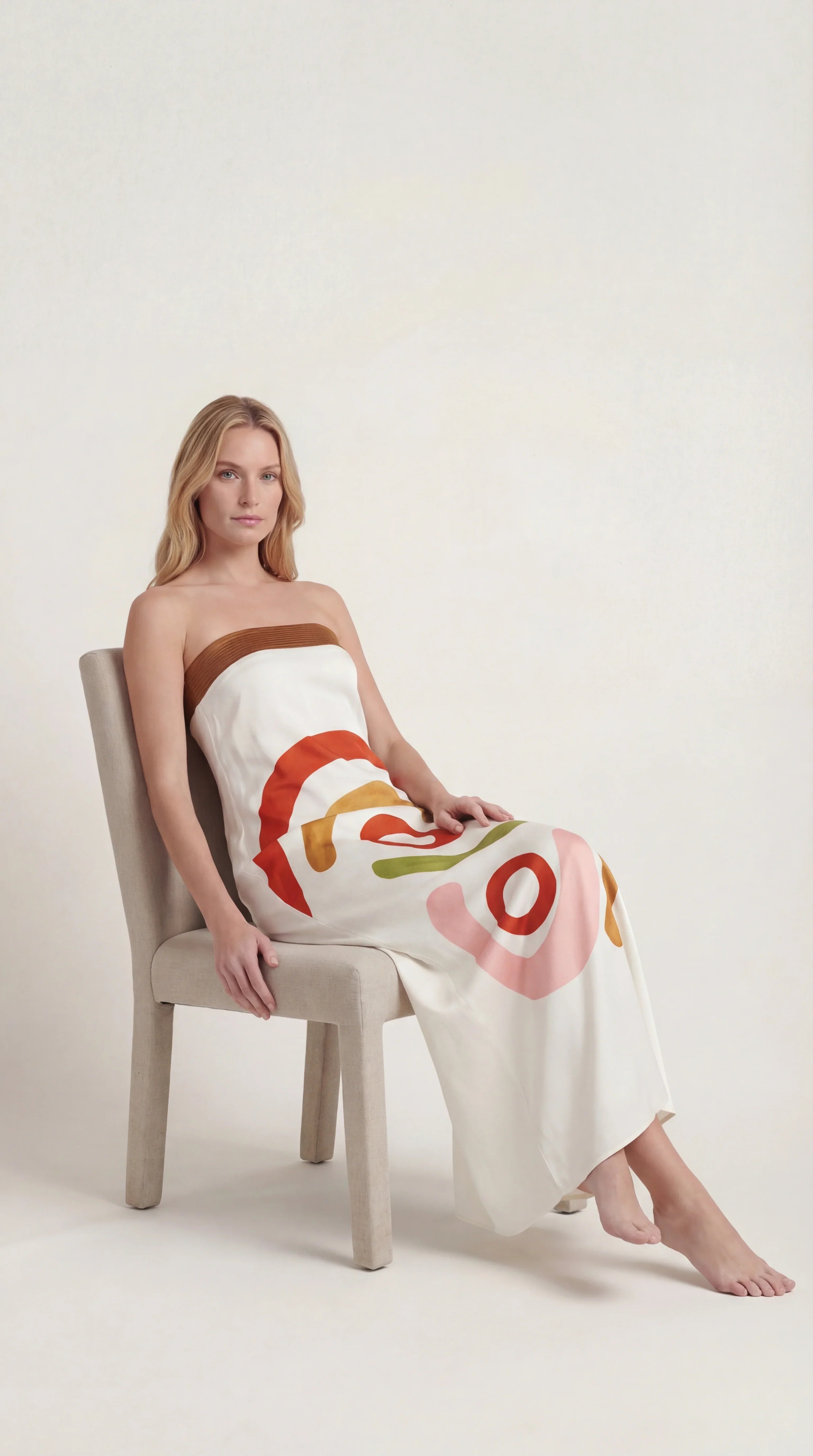 Midikleid Harper mit Cut-Out