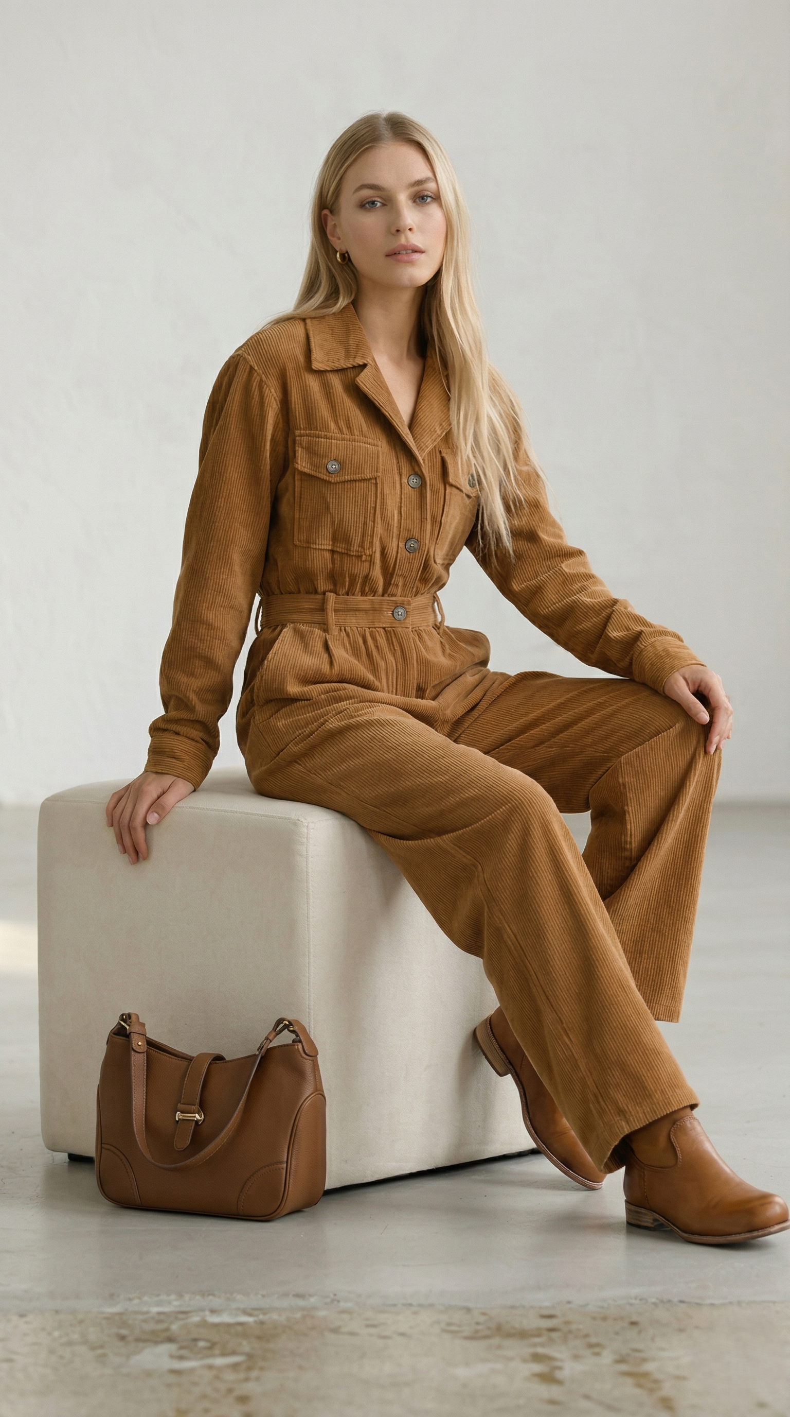 Jumpsuit Elena aus Cord